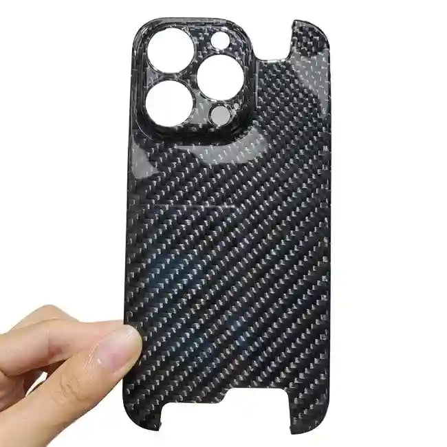Carbon Fiber iPhone 15 Pro Case - Military-Grade Drop Protection Tidesmit