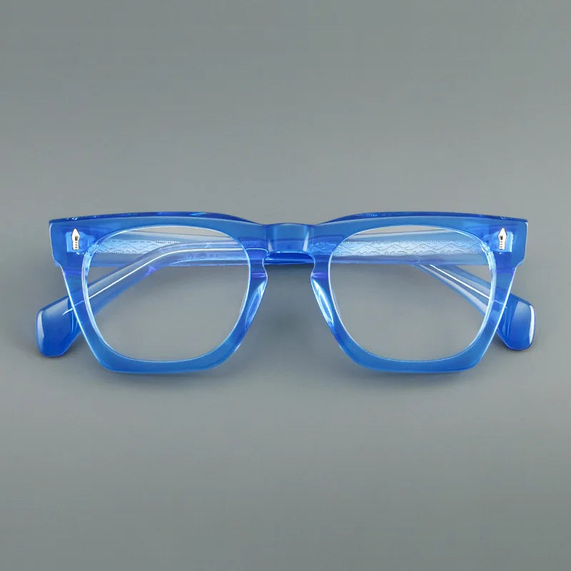 High Quality Acetate Cat Eye Glasses Fashionable Brand Luxury Designer Vintage Retro Optical Glasses Frame