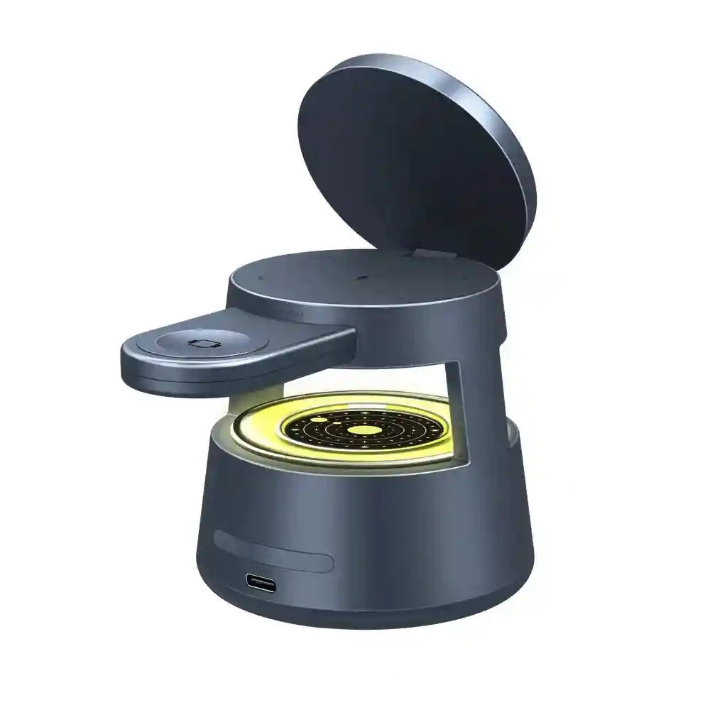 3-in-1 Wireless Charging Station - Qi Certified Multi-Device Fast Charger Tidesmit