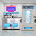 Professional Commercial Shoe Cleaning Machine Automatic Sneakers Washing Dryer Sterilizer for Shoe Store and Laundry