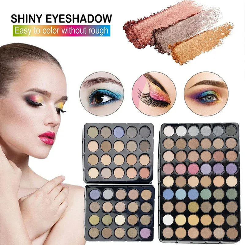 Professional Makeup Kit | 132 Color Eyeshadow Palette | Salon Quality Professional Makeup Kits Tidesmit