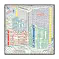Luxury for  Women's 90x90cm High Quality  Mulberry Silk 100% Scarf Digital Printing Hand Rolled Edges Fashion Accessories