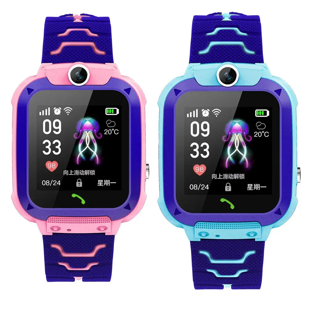Q12 Kids GPS Smartwatch - Waterproof Fitness Tracker with SOS Call (Pink) My Store
