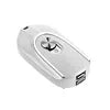 Portable Charger Keychain 1200mAh - Fast Charging for iPhone & USB-C 1200mah White (IOS+TYPE C) Tidesmit