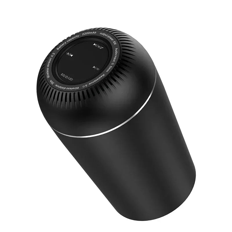 Portable Bluetooth Speaker with 360 Surround Sound and Bass Boost My Store