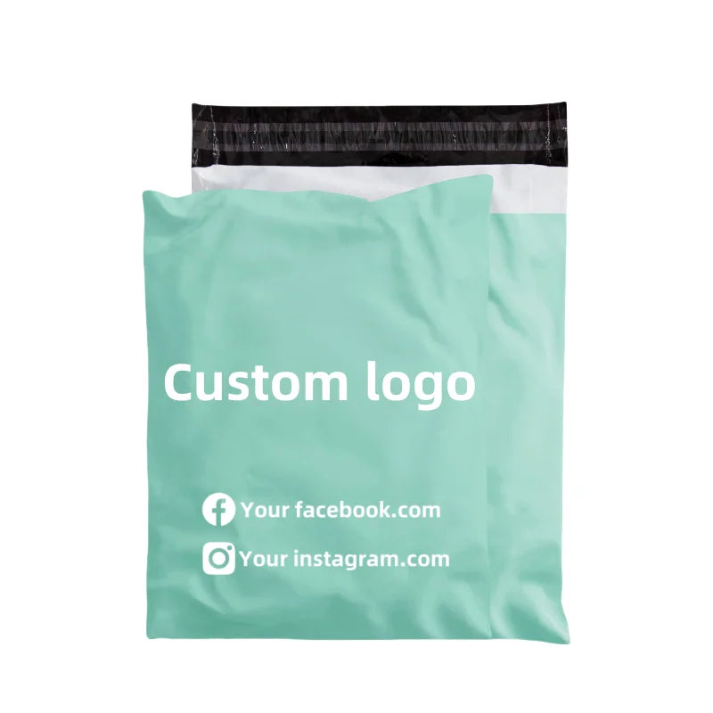 1000pcs Small Quantity Custom Logo Poly Mailer Bag for E-commerce Packaging