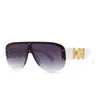 Superhot Eyewear 49300 Oversized One-Piece Sunglasses UV400 Luxury Frame for Unisex 2025 Styling