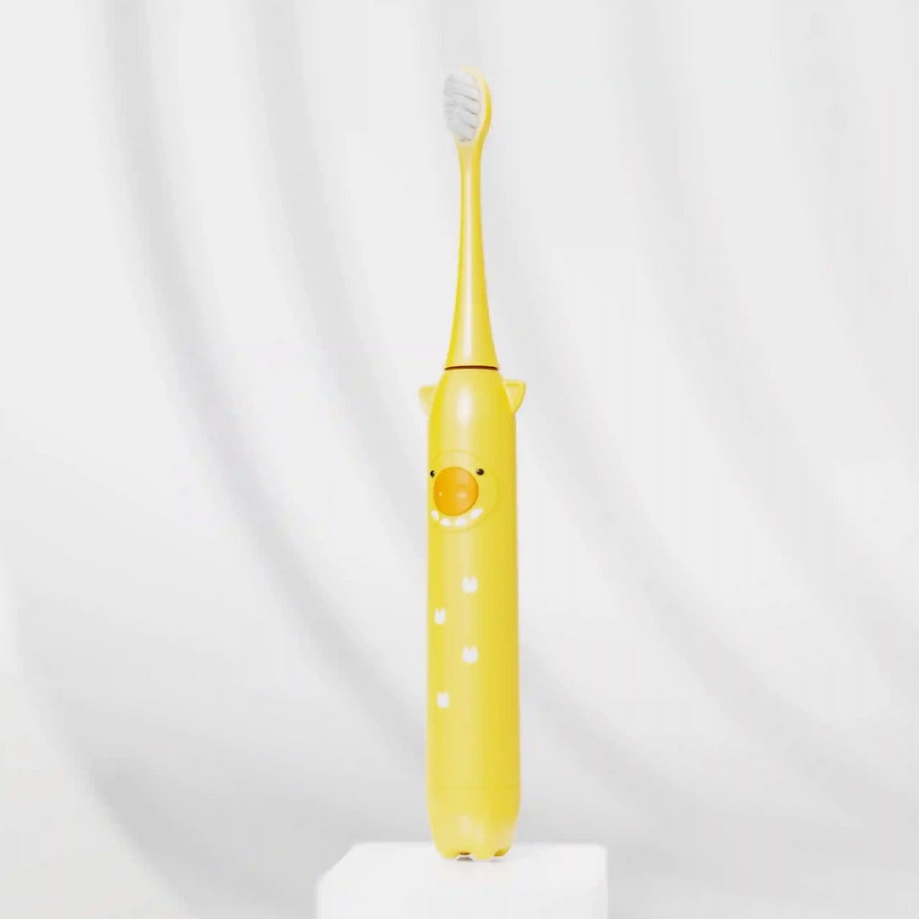 Tidesmit Kids Sonic Electric Toothbrush with 3 Cleaning Modes - Yellow Tidesmit