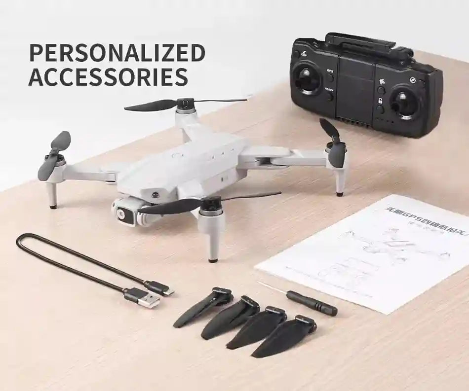 4K GPS Drone with Obstacle Avoidance | Foldable Aerial Camera L900 PRO Tidesmit