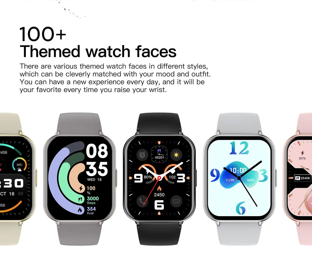 Smartwatch with Call Function, Fitness Tracker & Heart Rate Monitor - Z169 My Store