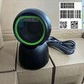 Custom logo Desktop Barcode Scanner 1D 2D QR Code Reader USB Hands-Free Scanner Resolution 640x480 Black Orange for