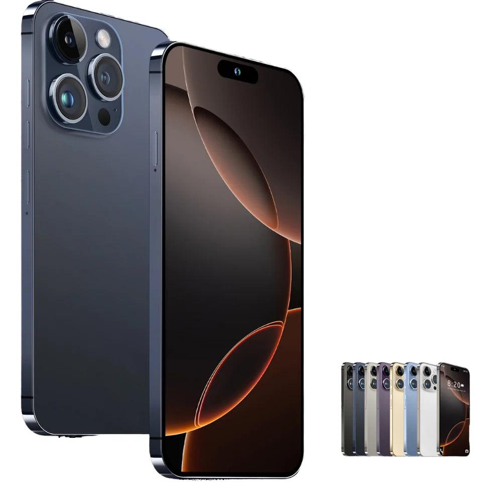 16 Pro Max 5G Smartphone 1TB 16GB RAM Unlocked Dual SIM Tidesmit