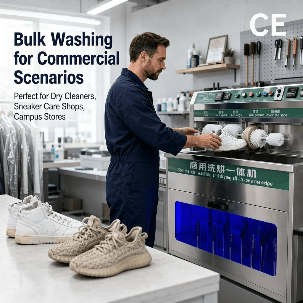 Multi-functional Intelligent Automatic Sneaker Cleaning Machine Commercial Shoe Washing Machine for Laundry