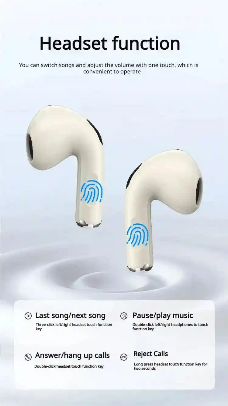 Monster N-Lite 208 Wireless Earbuds - 30H Playtime by Tidesmit Tidesmit
