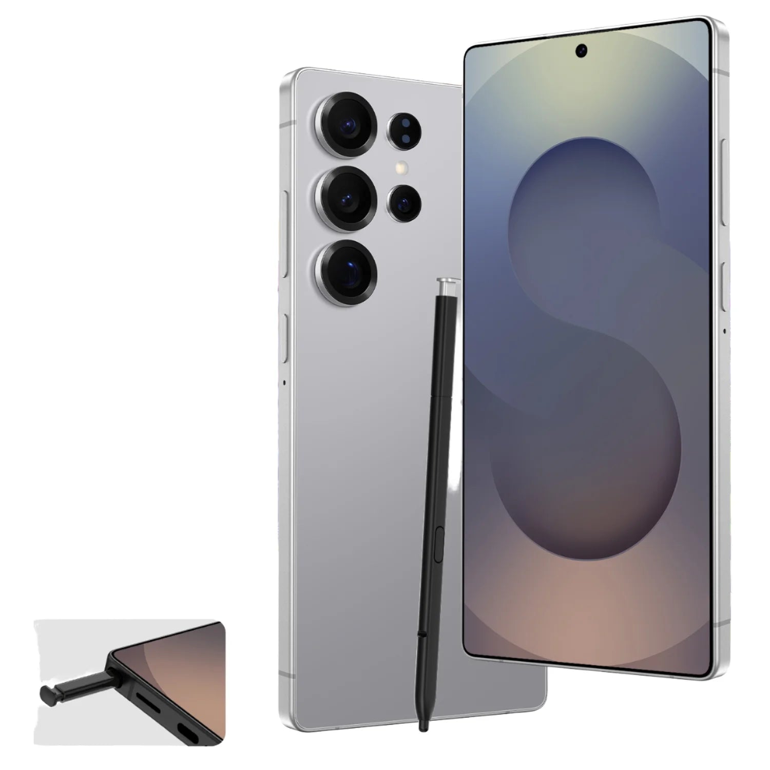 Latest Ultra 5G S25 Smartphone with 7.3 inch HD display 108MP camera and 8800mAh long-lasting battery