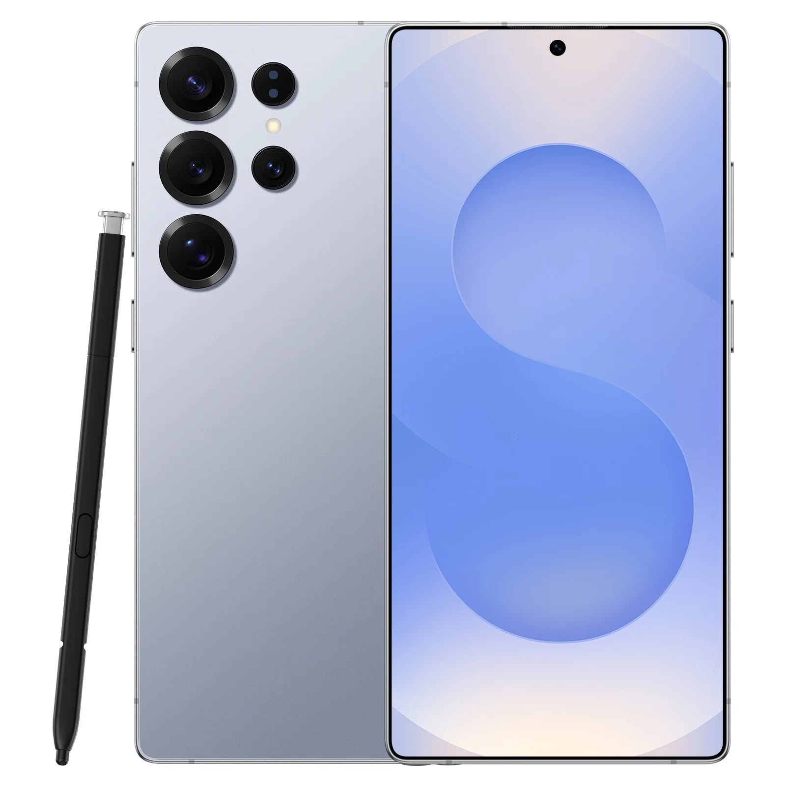5G Smartphone 7.3 Inch AMOLED Display 1TB 16GB RAM Unlocked Phone Blue 16g Tidesmit