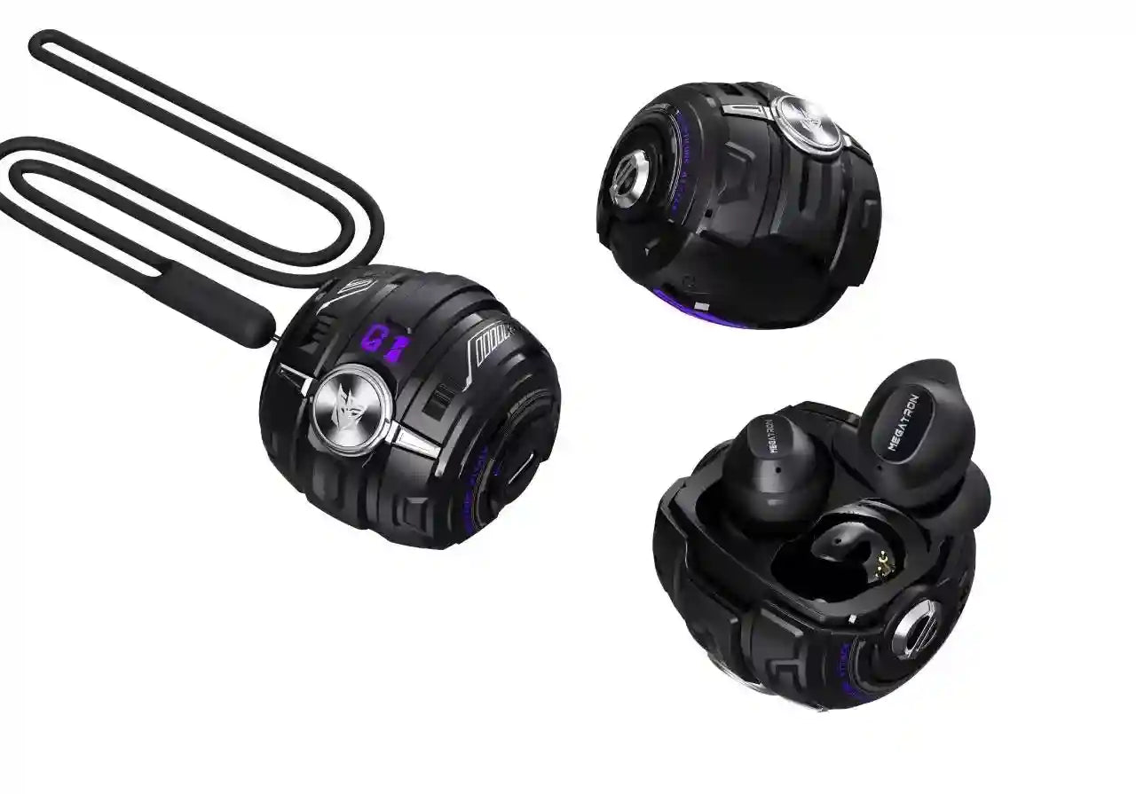 Mecha Gaming Earbuds TWS Metal Design | 30H Play | Tidesmit Tidesmit