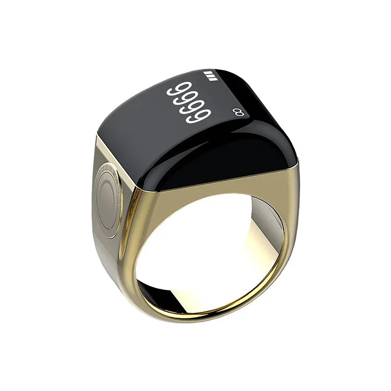 Tidesmit Smart Health Ring - Bluetooth Fitness Tracker with Heart Rate Monitor Zinc alloy qb702 gold 22mm Tidesmit