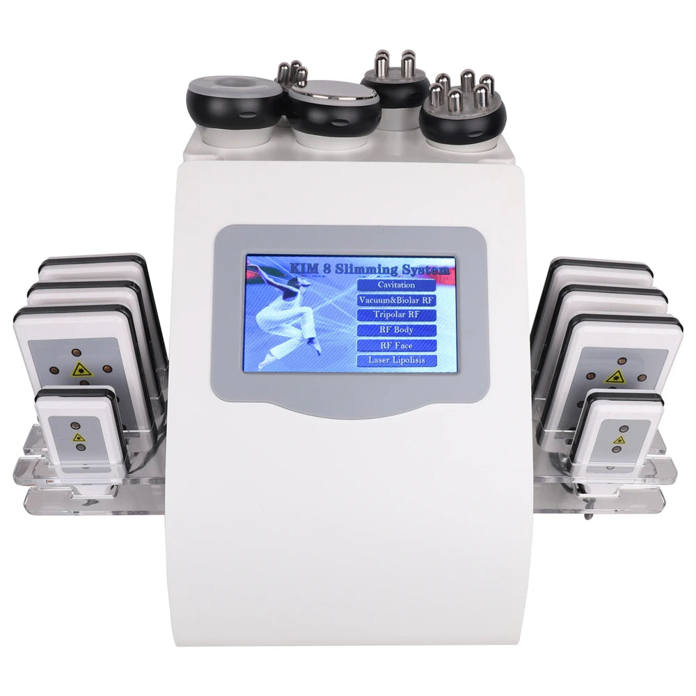 6-in-1 Ultrasonic Cavitation Machine for Body Shaping - CE Certified Body Shaping Massage Equipment Tidesmit