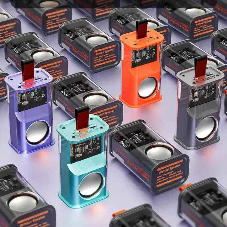 Mecha Portable Bluetooth Speaker with 360 Sound and RGB Light My Store