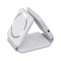 3-in-1 Wireless Charging Pad - Fast Foldable Qi Certified Station Universal Tidesmit