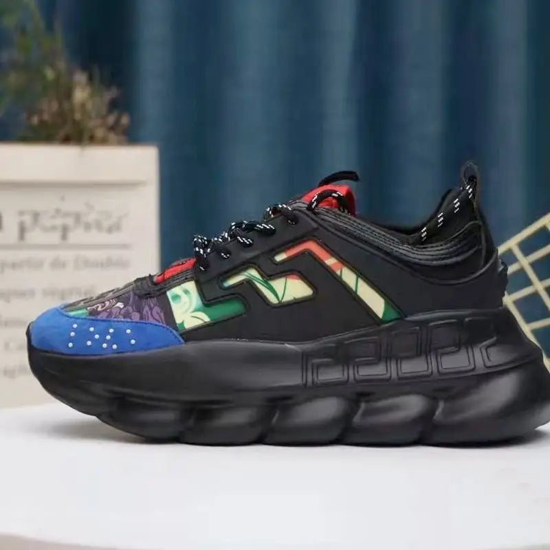Designer Fashion Men's & Women's Luxury Casual Sneakers Retro Style Running Walking Shoes for Summer High Quality Tenis Zapatos