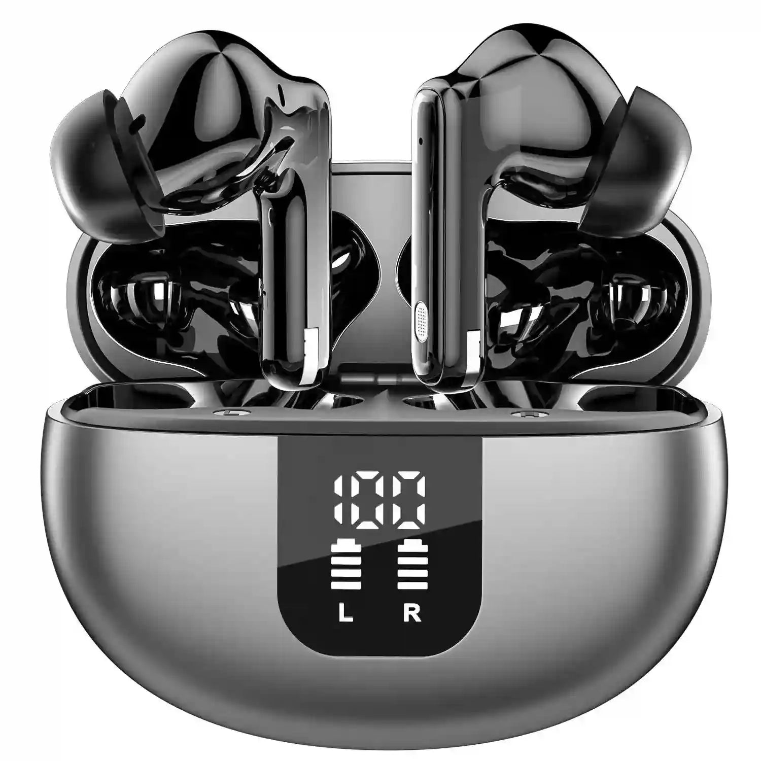 Q10 ANC Wireless Earbuds, HiFi Sound Quality with Transparency Mode, Long Battery Life LED Indicator TWS Earphones Tidesmit