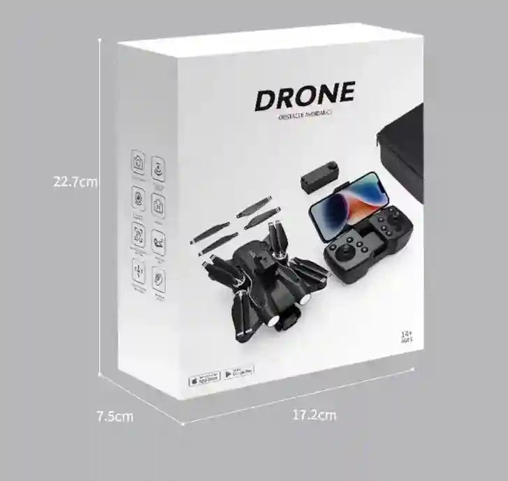 4K Camera Drone F167 - Foldable RC Quadcopter with Obstacle Avoidance Tidesmit