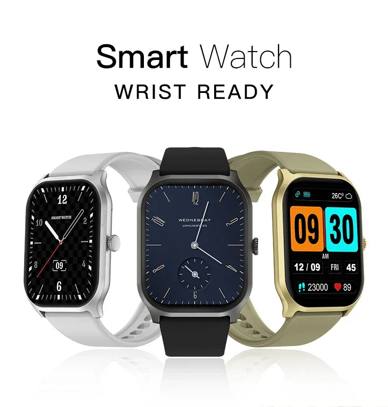 Smartwatch & Fitness Tracker ZL77J - 2.01 Inch Waterproof Monitor My Store