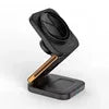3-in-1 Foldable Wireless Charger Stand for Phone, Watch, and Earbuds TYPE-C Black Tidesmit
