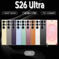 S26 Ultra 5G LTE smartphone in French version featuring 108MP camera, 120Hz OLED display, and 1TB storage