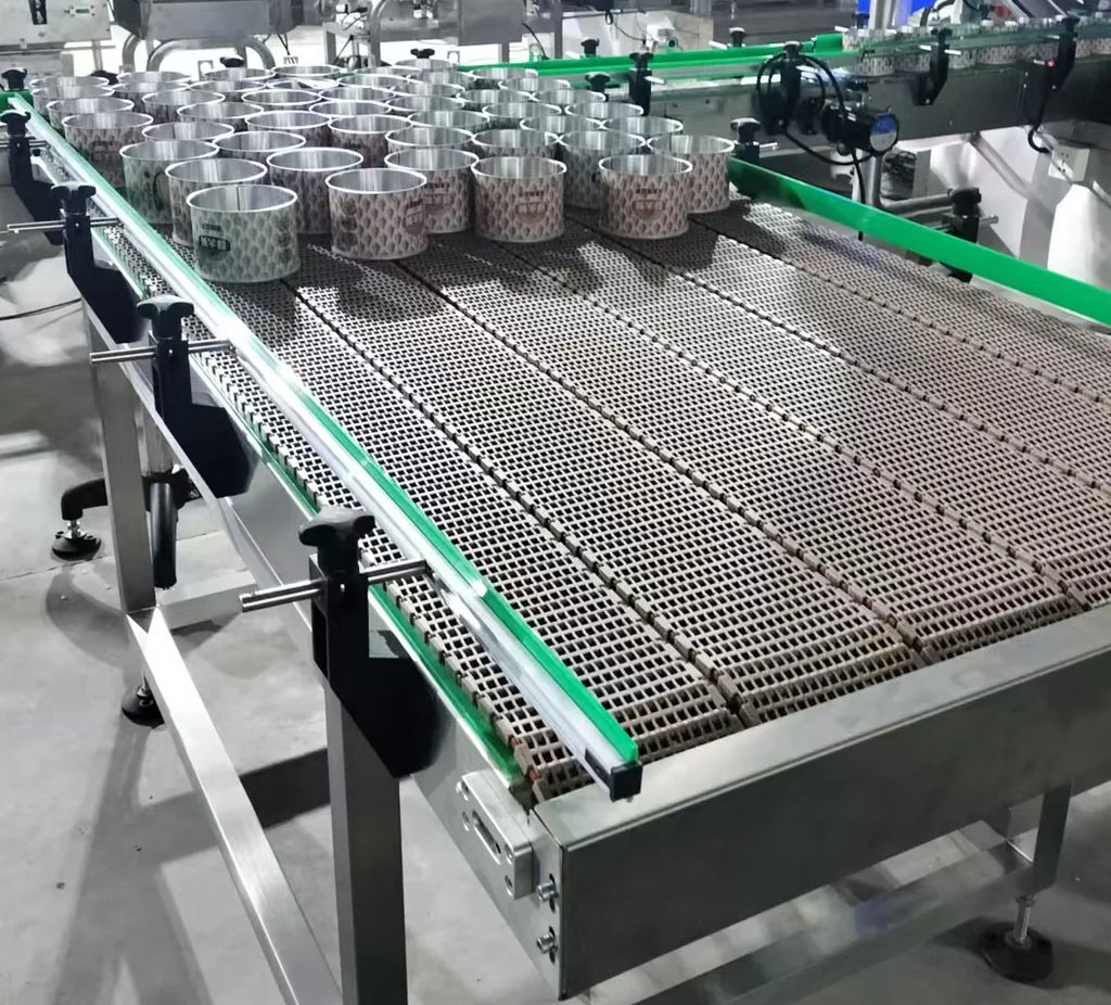Automatic Packing Platform Bottle Collector Can Feeding Machine and Collecting Machine Can Feeder Packaging Machine