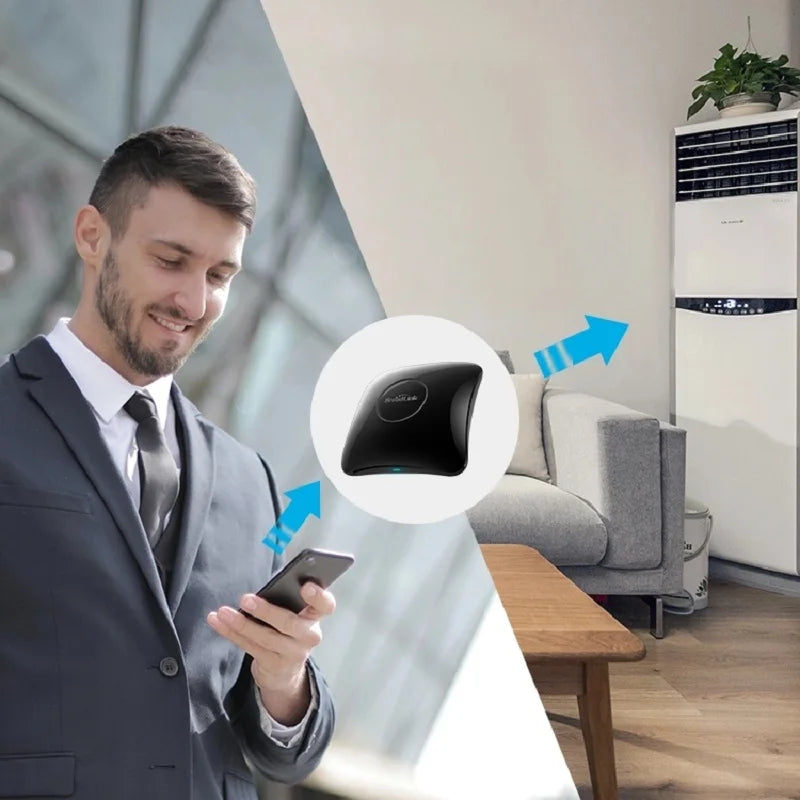 Broadlink RM4 Pro IR RF WiFi TV/AC UNIVERSAL REMOTE Smart Home Automation Works with Alexa and Google Home