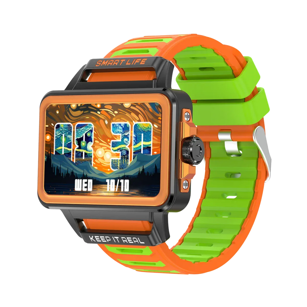 S666 Smartwatch & Fitness Tracker with Heart Rate Monitor (Green) My Store