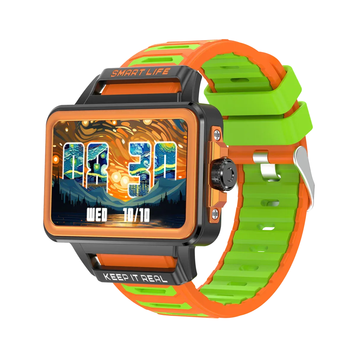 S666 Smartwatch & Fitness Tracker with Heart Rate Monitor (Green) My Store
