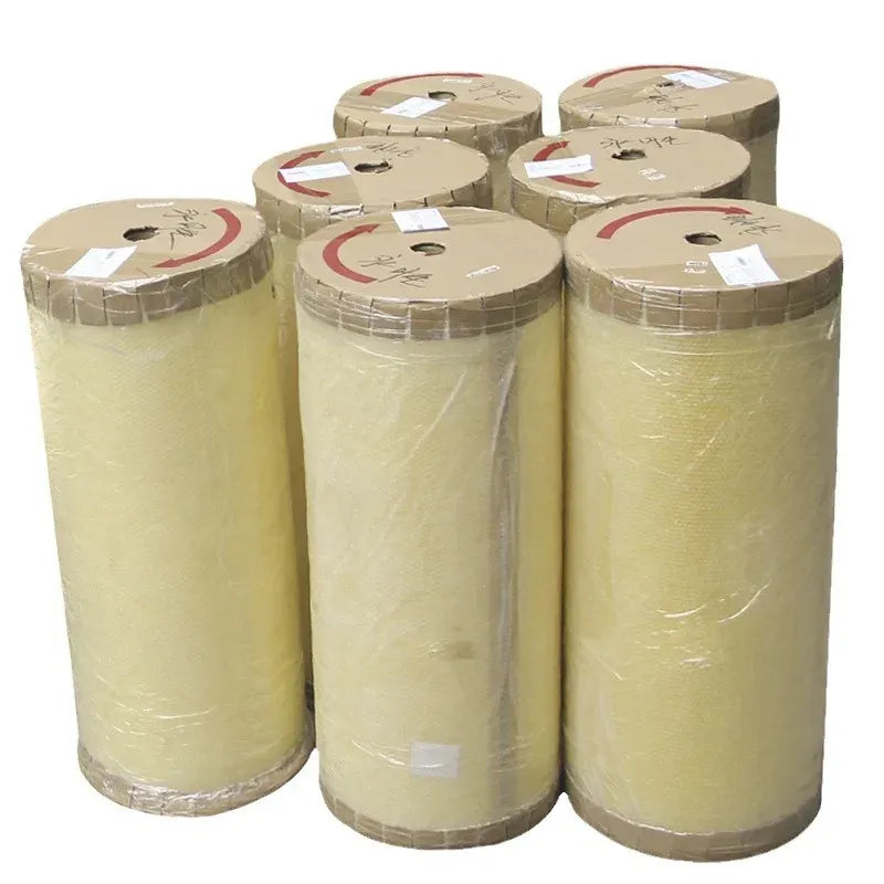 Beige wide packing tape rolls, pressure-sensitive single-sided waterproof tape on cores