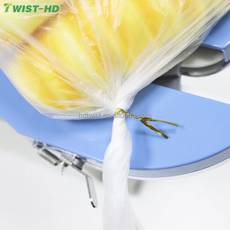 Semi-Automatic Twist Tie Machine Food Packaging Restaurant Home Use English/US Jack Plastic/Paper Packaging Used Engine Bearing