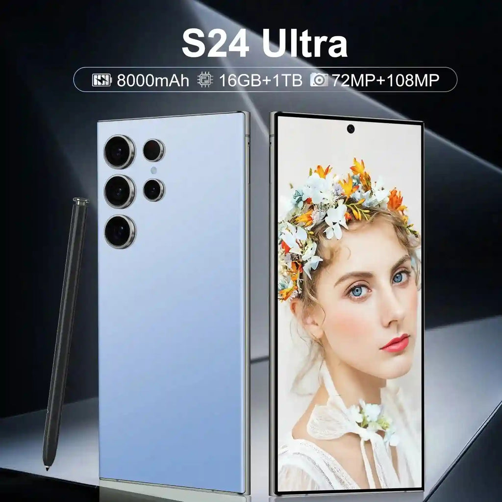 S24 Ultra 5G Smartphone 16GB RAM 1TB Storage - Gray Tidesmit
