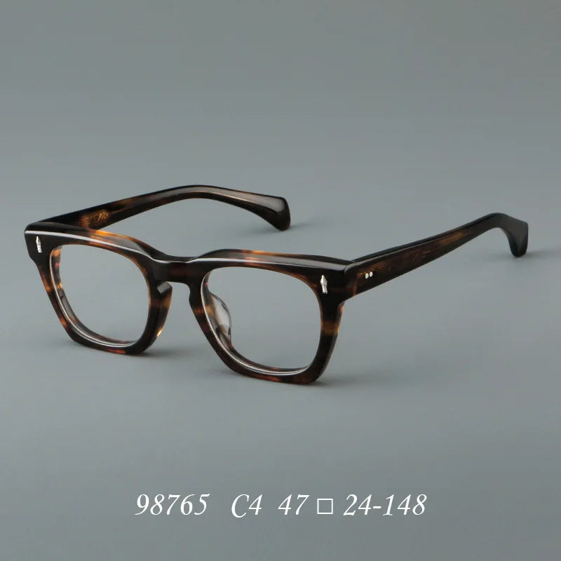High Quality Acetate Cat Eye Glasses Fashionable Brand Luxury Designer Vintage Retro Optical Glasses Frame