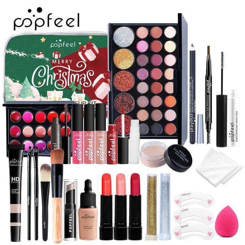 Professional Makeup Kit – Complete Cosmetic Set with Long-Lasting Formula Professional Makeup Kits KIT004G Tidesmit