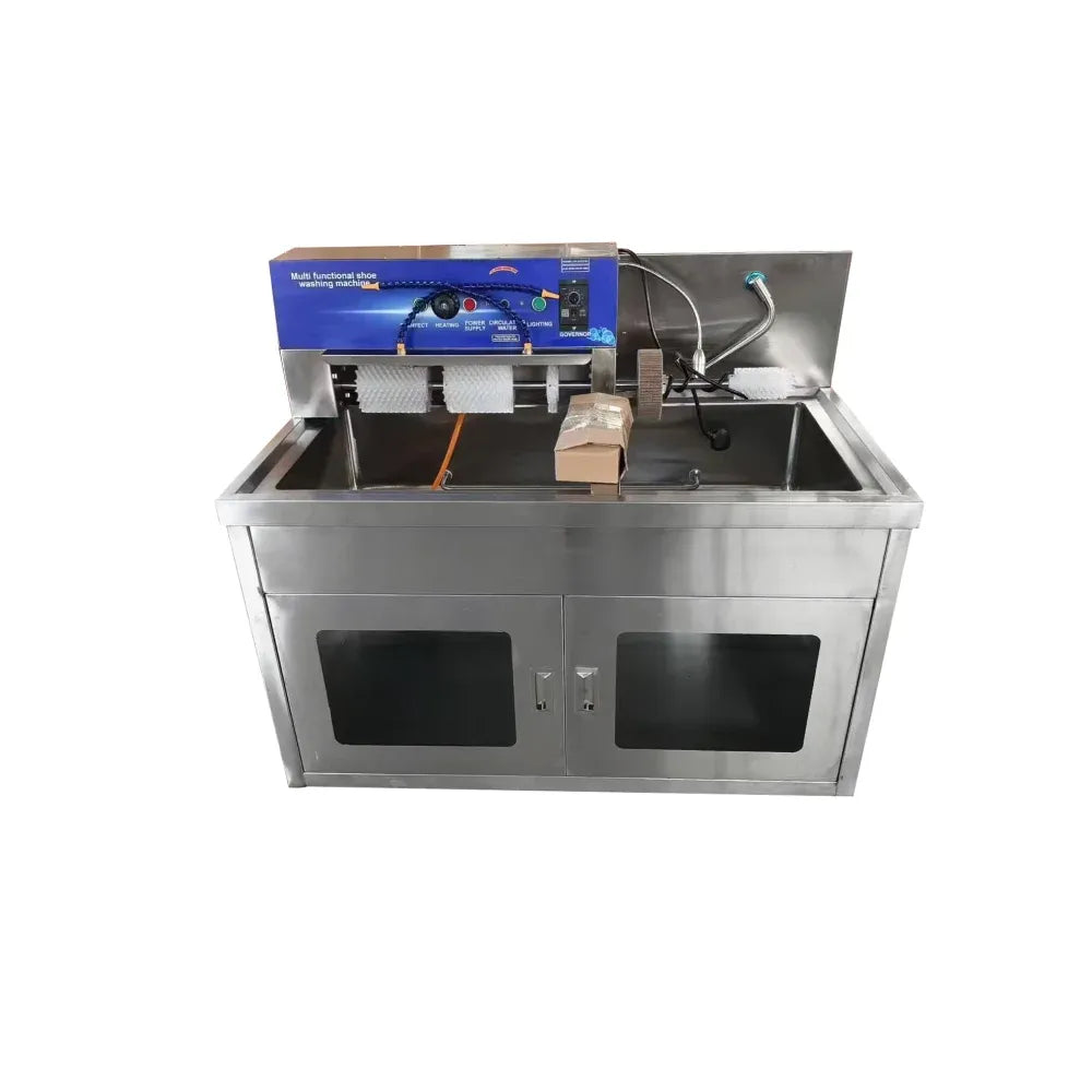 Multifunctional Shoe Washer Machine Shoe Drying Sterilizer Cabinet for Commercial Shoe Shop