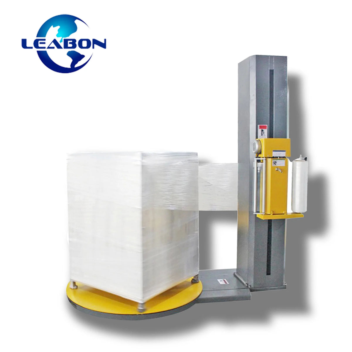 High Quality Constant Force Pallet Packaging  Automatic Turntable Wrapping Equipment Self-cutting Film Tray Winding Machine