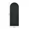 Eco Rubber Yoga Mat - Non-Slip 4.5mm Professional Fitness Pad Black 4.5mm Tidesmit