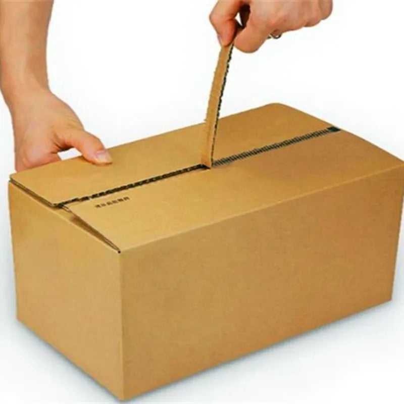 Custom Cardboard Mailing Zipper Boxes Processing Zipper Paper Boxes Die-cut Printing Gift Express Boxes