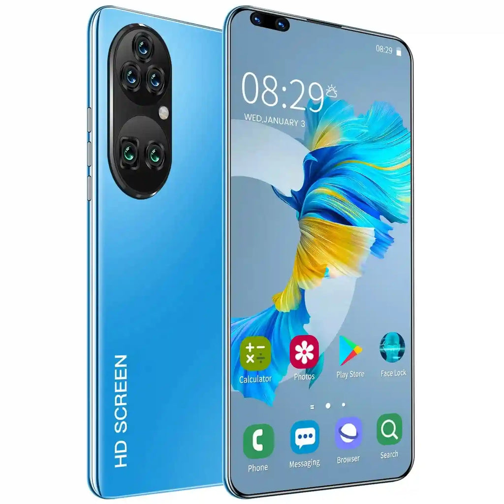 Tidesmit 5G Smartphone 512GB - 7.8 Inch AMOLED Dual SIM Mobile Tidesmit