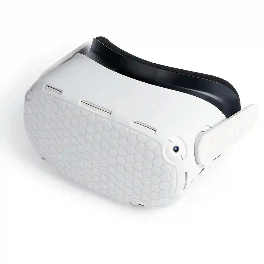 Oculus Quest 2 Silicone Protective Case – Scratch-Proof Gray VR Cover Tidesmit