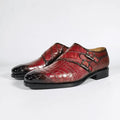 Goodyear Welt Alligator Skin Men Shoes Pure Crocodile Leather Luxury Shoes Men Premium Quality Sapato Custom Men Dress Shoes