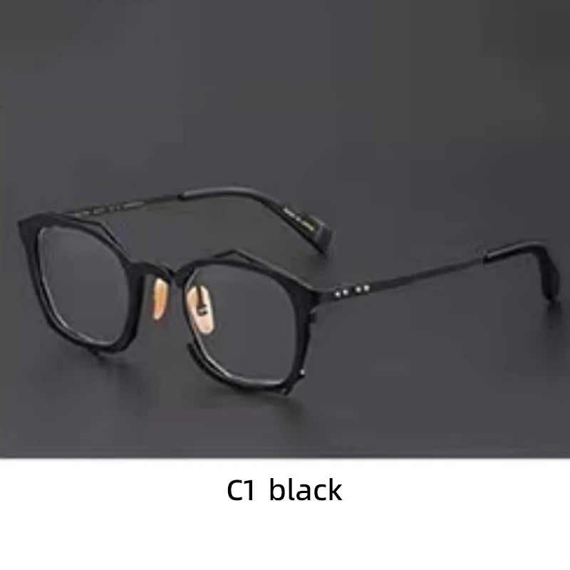 Luxury High Quality Lightweight Titanium Rimless Full Frame Anti-blue Light Glasses for Unisex All Face Shapes