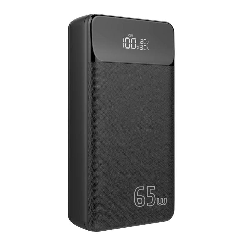 Tidesmit 30000mAh 65W PD Fast Charging Power Bank - Black & White Tidesmit