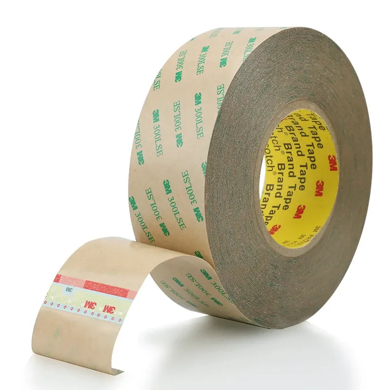 Die Cut 3M 300LSE 9495LE Clear PET Double Sided Adhesive Tape Acrylic Polyester Carrier 0.17mm Thickness